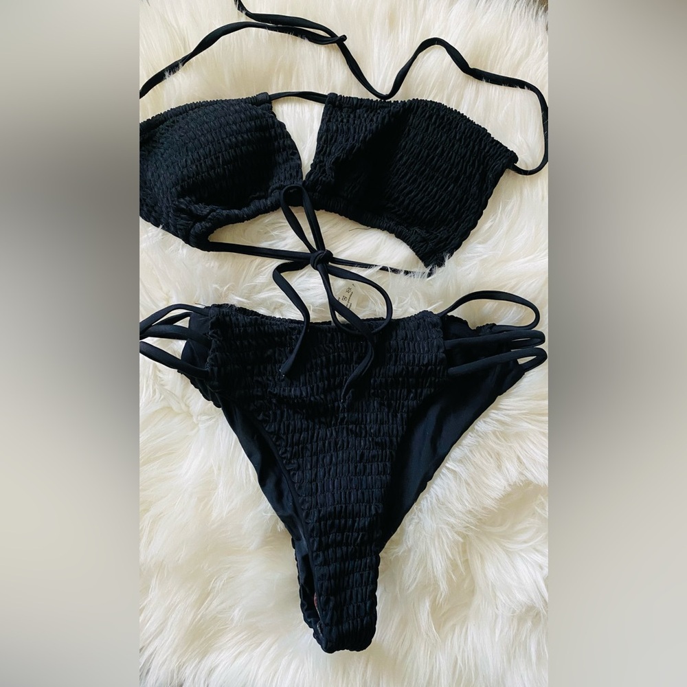 ❌SOLD❌ New black 2pc Bikini  size large